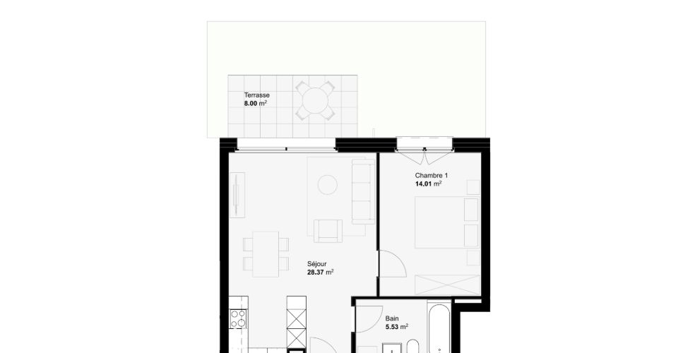 LANCEMENT COMMERCIAL ! - Appartement 2.5 pièces - image - 2