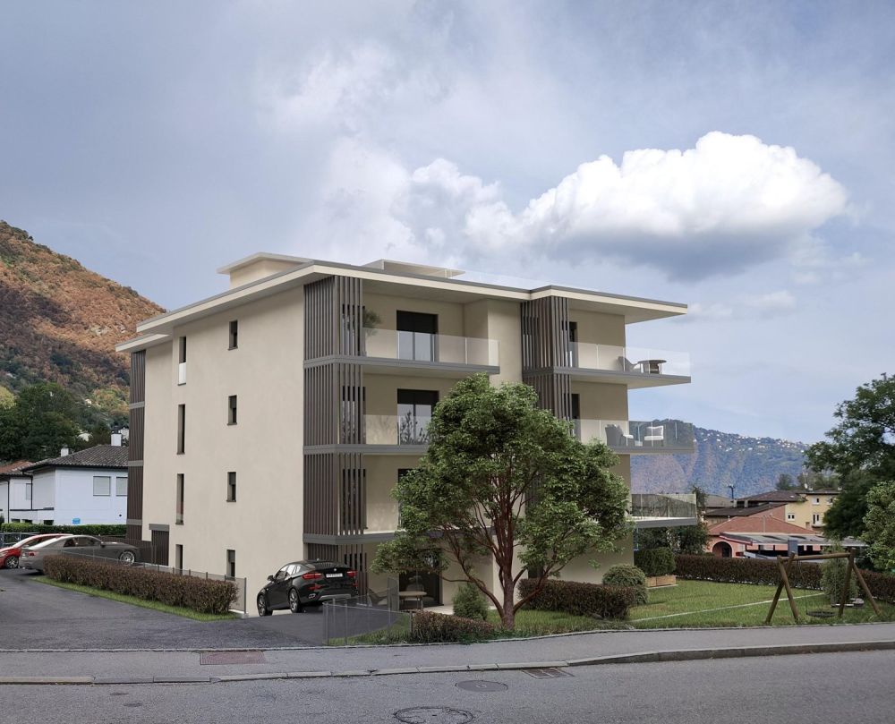 BELLISSIMO 3.5 LOCALI ULTIMO PIANO CON ROOF TOP A VACALLO -  Bild 5