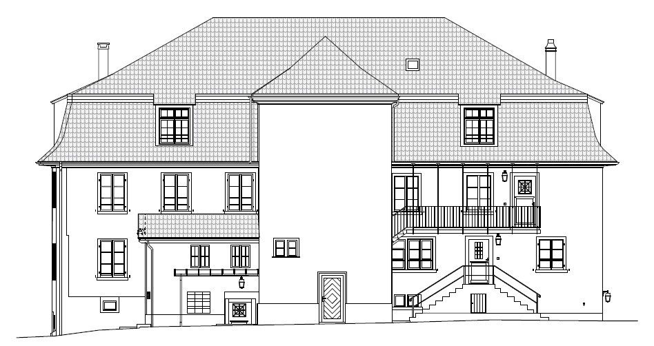 Erstvermietung: einzigartige 3.5-Zimmer-Wohnung im 2. OG - Skizze