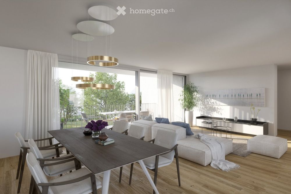 Gehobenes Wohnen in Allschwil – 5.5-Zimmer-Neubauwohnung mit Westbalkon und Einstellhalle -  Bild 2