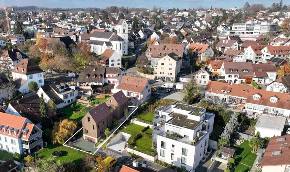 Neubauprojekt DUO - 2 freistehende Einfamilienhäuser im Dorfkern von Oberwil  | Haus A -  Bild 9