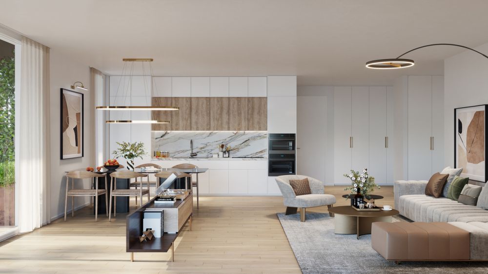 Superbe 3,5 pièces neuf avec terrasse et jardin - Bild 1