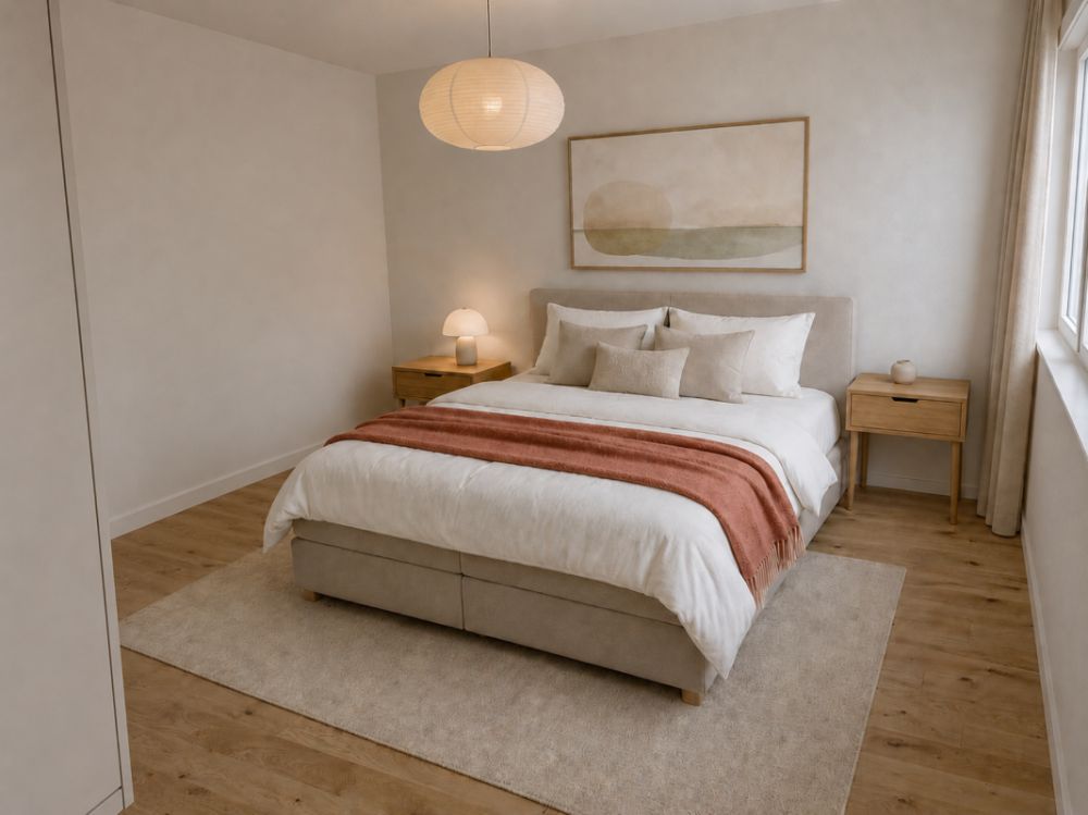 Zentrale Lage und 17.8 m² überdachte Terrasse als erweitertes Wohnzimmer - Schlafzimmer