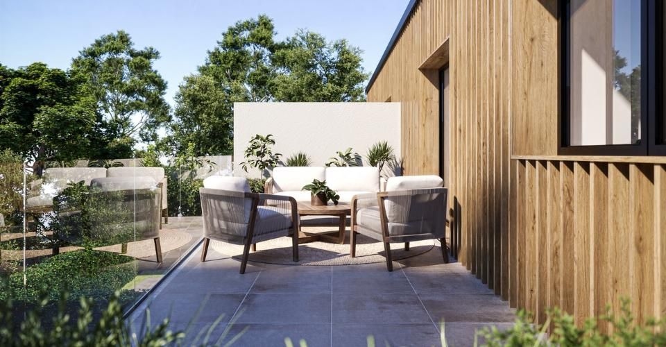 Villa pignon orientée Sud "Le Clos du Vully" - Maison contiguë 7.5 pièces - image - 1