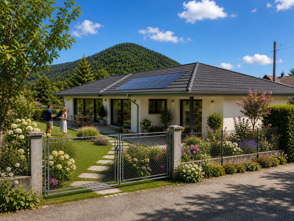 2114 Fleurier/NE Nouveau / construction d'une villa avec garage double -  Bild 1