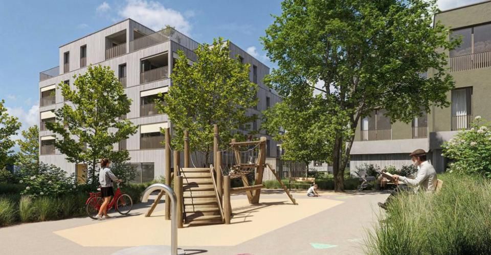OPPORTUNITÉ ! MINERGIE, NEUF AVEC VUE DÉGAGÉE ! - Appartement 4.5 pièces - image - 2