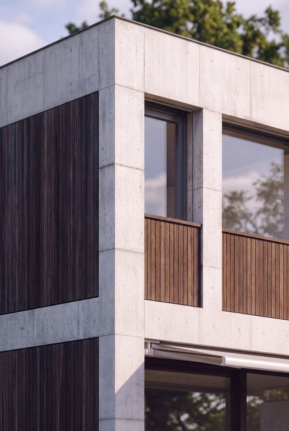 Architecture et beaux volumes | Villa C du projet Pra Vinea à Corminboeuf -  Bild 10