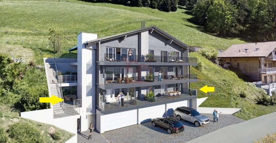 Charmey - Appartement exceptionnel de 4.5pcs neuf avec vue panoramique - Appartement 4.5 pièces - image - 2