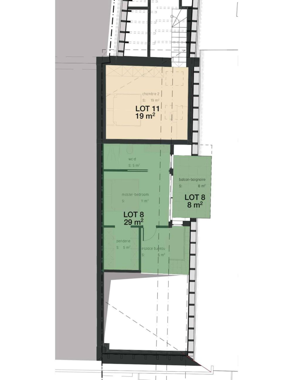Nouvelle promotion - Le chantier a démarré : duplex de 5.5 pièces avec balcons - Bild 8