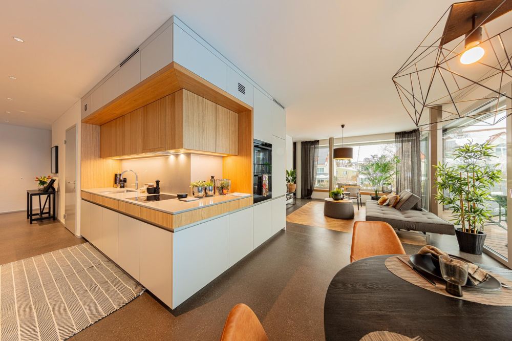Kompakte und stilvolle 3.5 Zimmerwohnung im 1. OG -  Bild 1