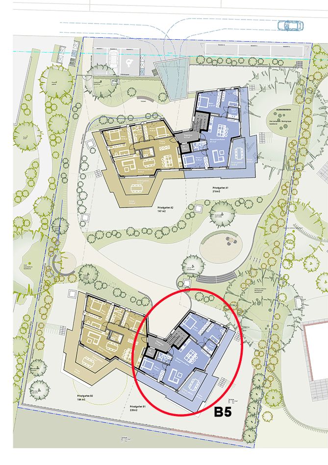 Exklusive Attikawohnung mit unverbaubarer Aussicht. Neue Preise - B5 -  Bild 4