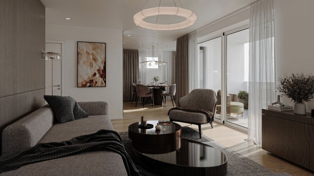 Magnifique appartement neuf de 3,5 pièces au 1er étage aux Evouettes ! -  Bild 3