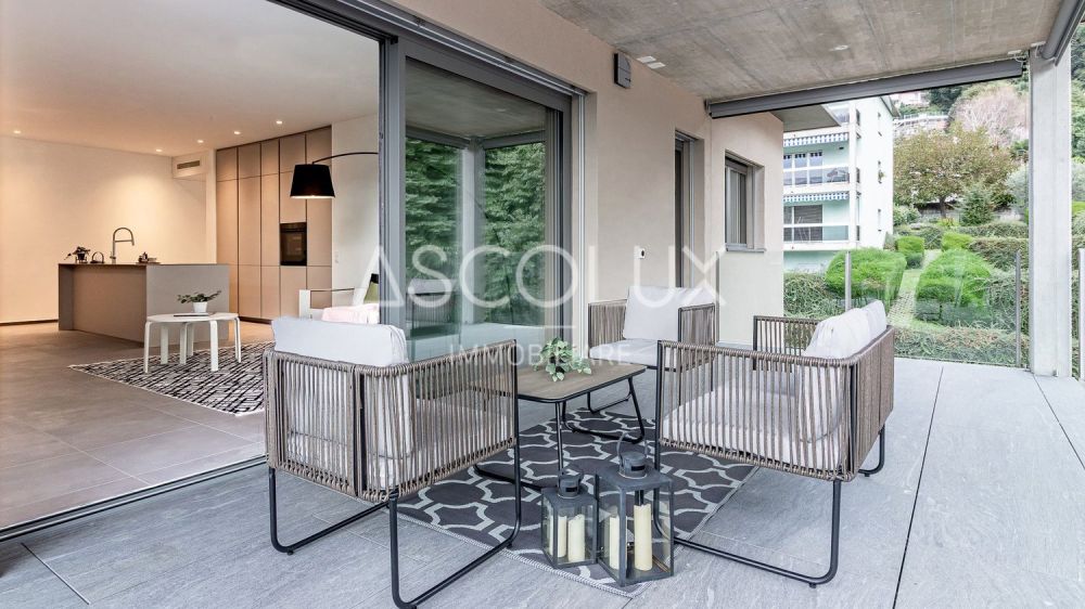 Moderne Räume - 4.5 Zimmer in einer exklusiven Residenz am Stadtrand  | Spazi Moderni - 4.5 Locali in Residenza Esclusiva ai Confini della Città - pregassona quadri-015-HDR.jpg