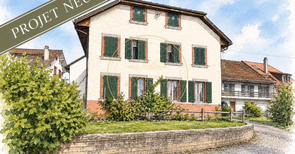 4.5 pièce avec jardin privatif et loggia - Appartement 4.5 pièces - image - 1
