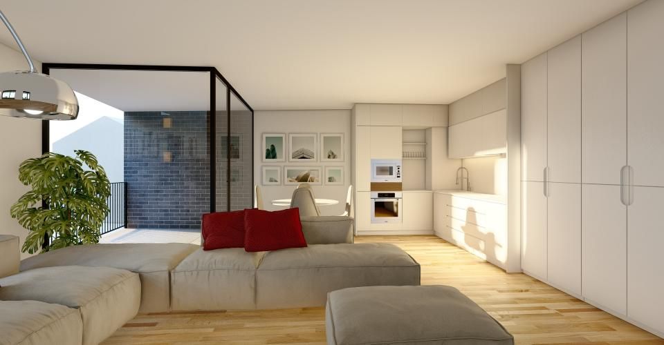 Appartement de 3.5 pièces au 1er étage - lot 1.7 CARRE DE FRANCE à Sion - Appartement 3.5 pièces - image - 1