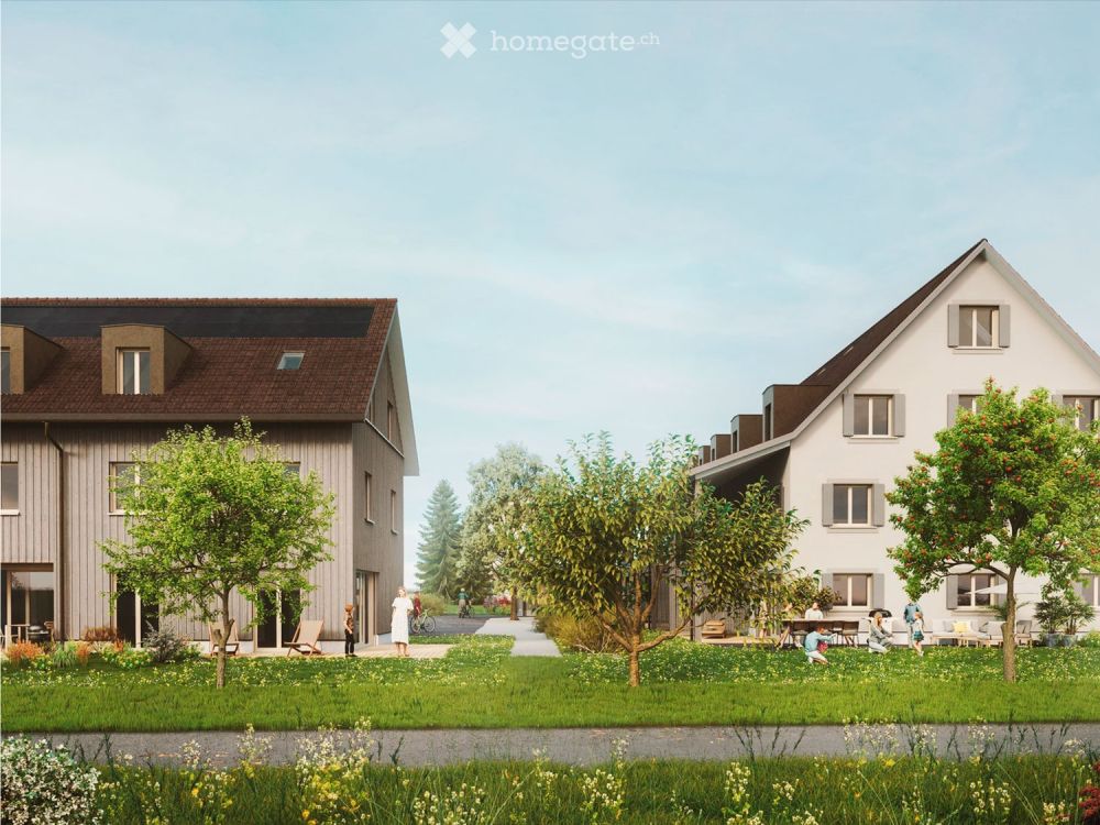 Grosses Haus in Holzbauweise - Marthalerstrasse 27b in Alten -  Bild 1