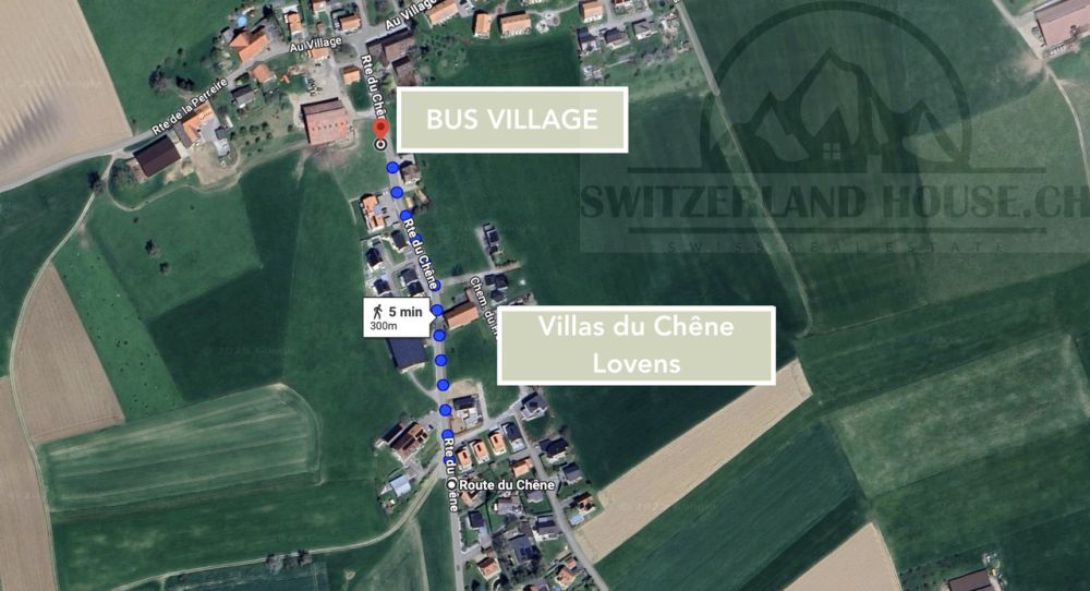 Magnifique villa individuelle neuve de 5.5 pcs avec grand jardin à Lovens -  Bild 12