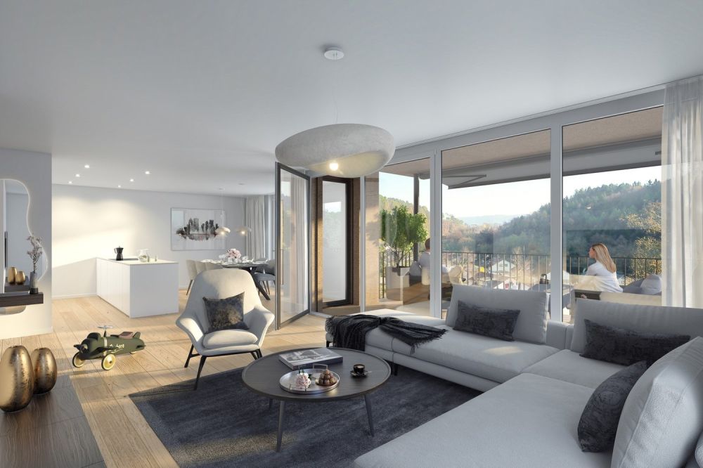 Neue, grosszügige 5.5-Zimmer-Wohnung mit wunderbarer Aussicht in Schaffhausen -  Bild 2