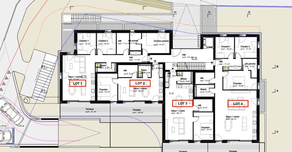 NOUVEAU MINERGIE-P l Lot 1 RDC - Résidence PPE "Fouârdze" à Remaufens - Appartement 4.5 pièces - image - 6