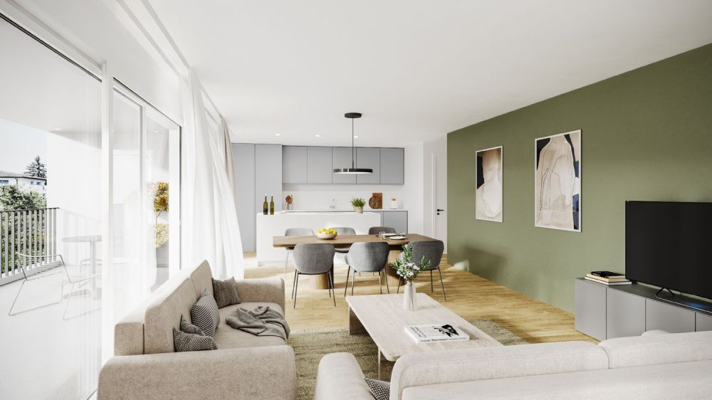 NEUBAU - 4.5-Zimmerwohnung im 1. Obergeschoss -  Bild 4