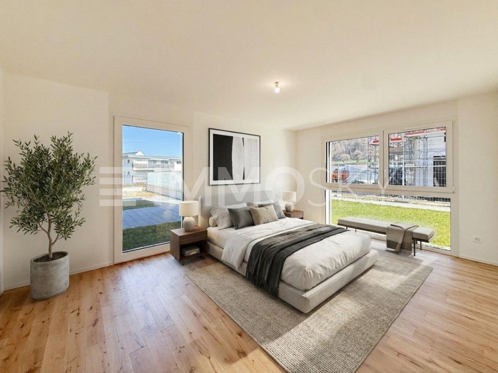 Wohnung B5-1 - Neuwertige Wohnung mit Terrasse - Lumineuse chambre d'environ 22m2