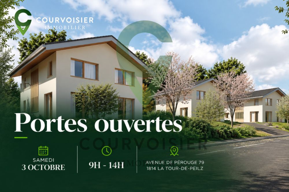 La résidence des quatre - 3 Villas de 6.5 pièces à 5 minutes de Vevey -  Bild 1