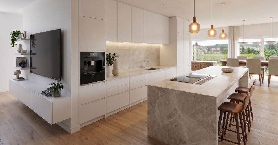6.5-Zimmer Neubau-Reiheneinfamilienhaus B.1 mit hochwertigem Ausbau  Oberkulm AG - Maison contiguë 6.5 pièces - image - 4