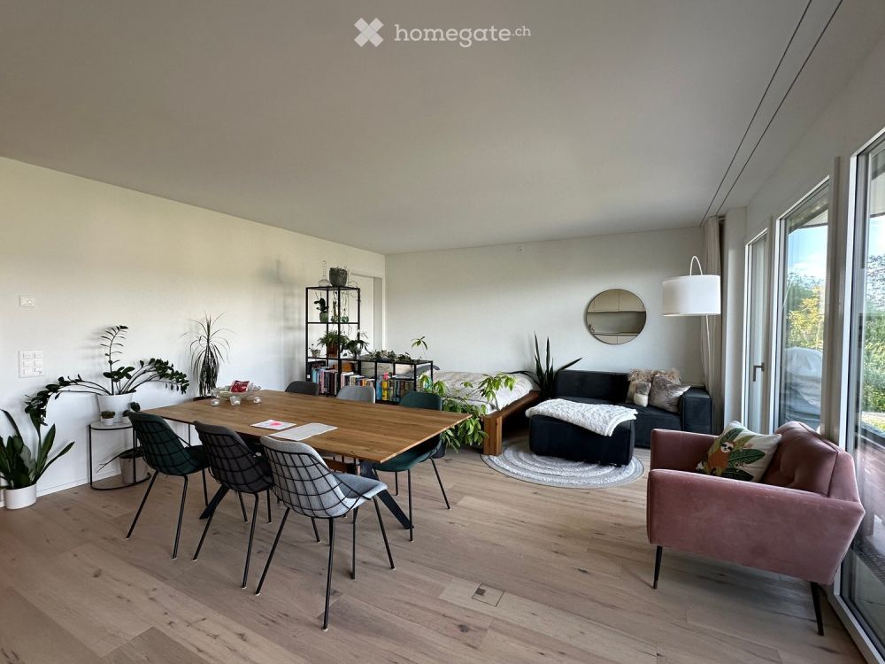 Moderne 1.5-Zimmer-Neubauwohnung mit herrlichem Ausblick in Kilchberg -  Bild 1