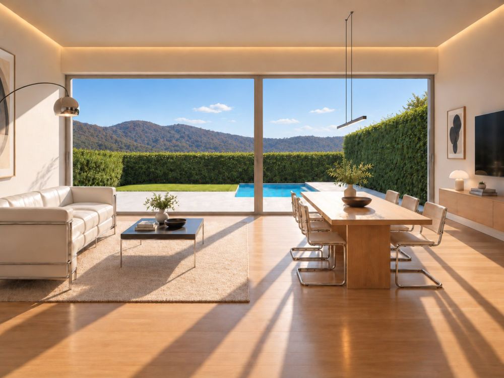 Casa contigua in costruzione con piscina a Villa Luganese -  Bild 2