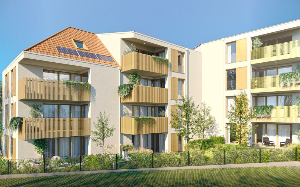 Nouveau projet - Lot de 4.5 pièces au 1er étage (lot G) - Standard Minergie-P - Bild 2