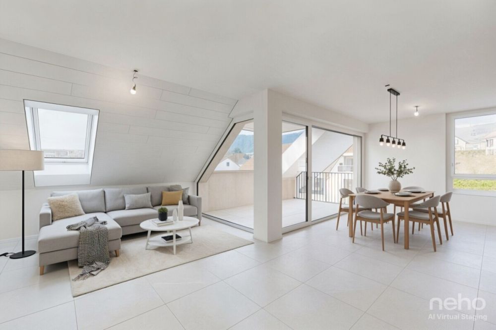 Neuf! Grand 3.5 pièces avec galetas privatif - Bild 3