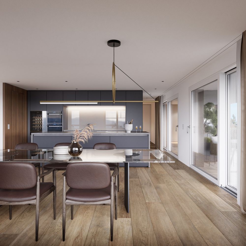 Exklusive 5-Zimmer-Neubauwohnung mit Terrasse & Weitsicht -  Bild 3