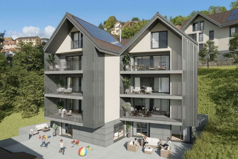Prästigöses Dachgeschoß-Duplex-Neubau mit 5,5 Zimmern und atemberaubendem Panoramablick auf den Genfer See -  Bild 6