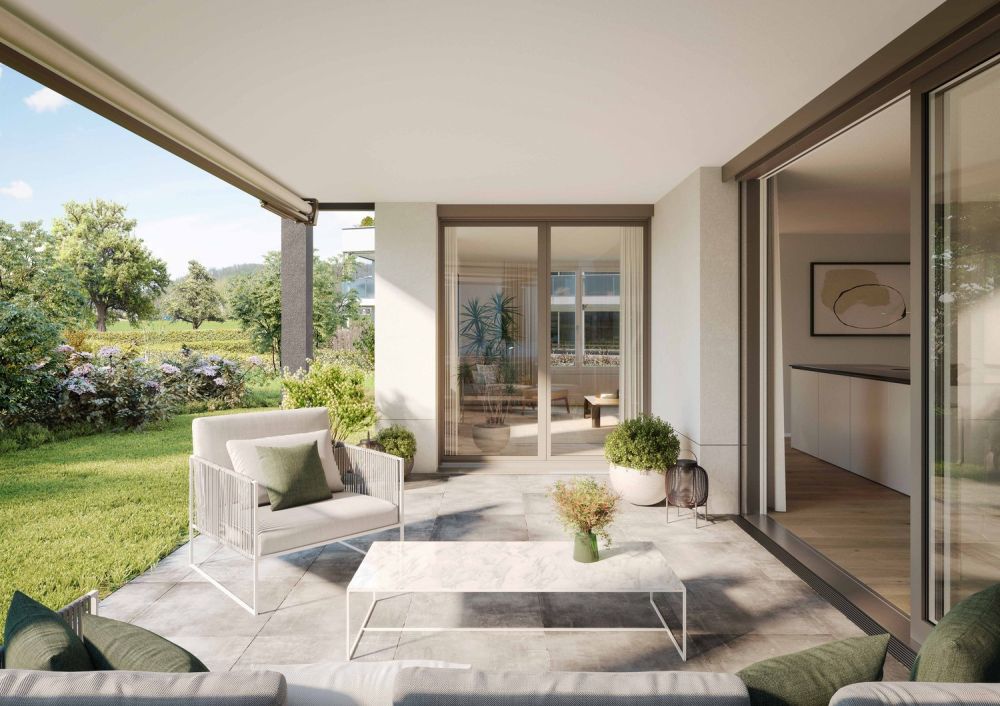 "Niderwis" in Untersiggenthal - Mis Dihei - Visualisierung Sitzplatz