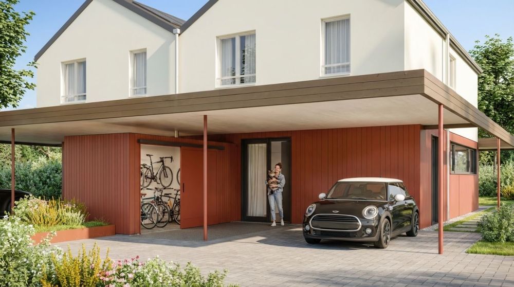 «Zwei Freunde» | Neubau 5.5-Zi.-EFH mit Hobbyraum & gecktem Sitzplatz | Roggwil BE -  Bild 7