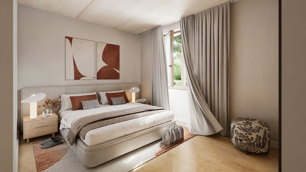 Promotion "Les Ecureuils" nichée entre ville et campagne à Bernex - Bild 3