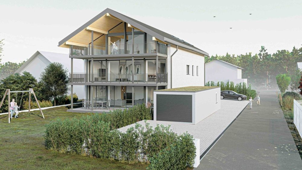 BAUPROJEKT "FLURA" WOHNUNG DACHGESCHOSS -  Bild 1