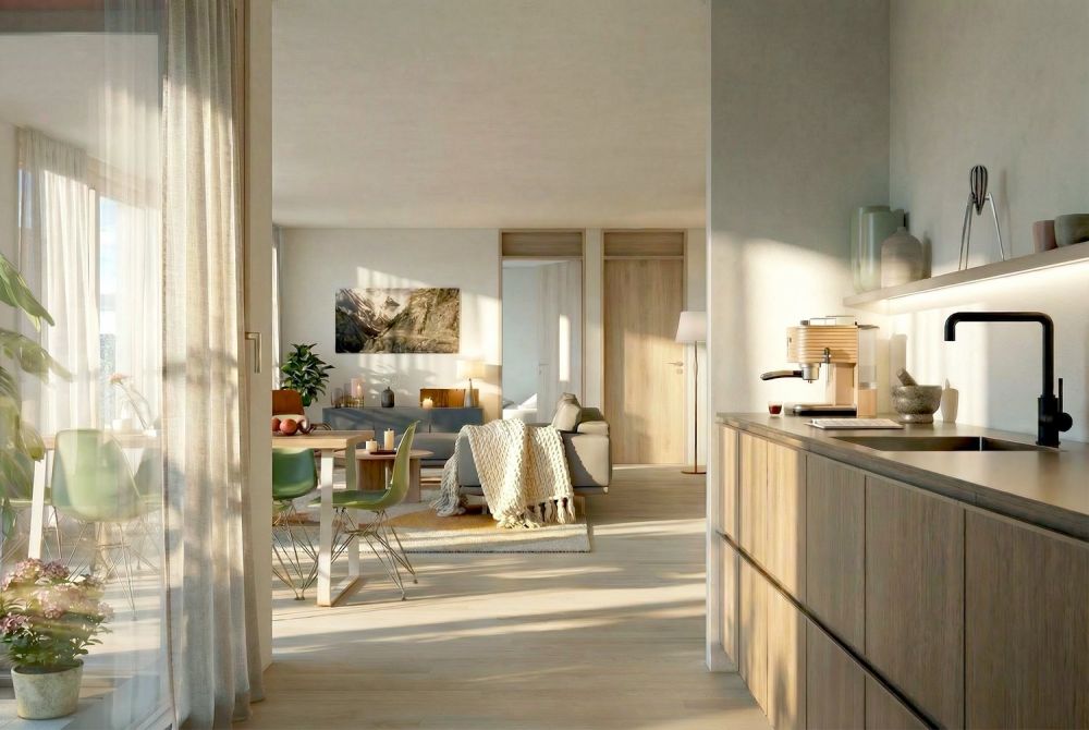 Moderne 2.5-Zimmer-Neubauwohnung am Blumenrain in Zollikon -  Bild 6