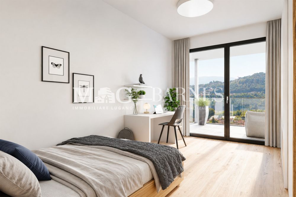 Lugano: Villa unifamiliare con vista sulla città - ultima disponibile -  Bild 6