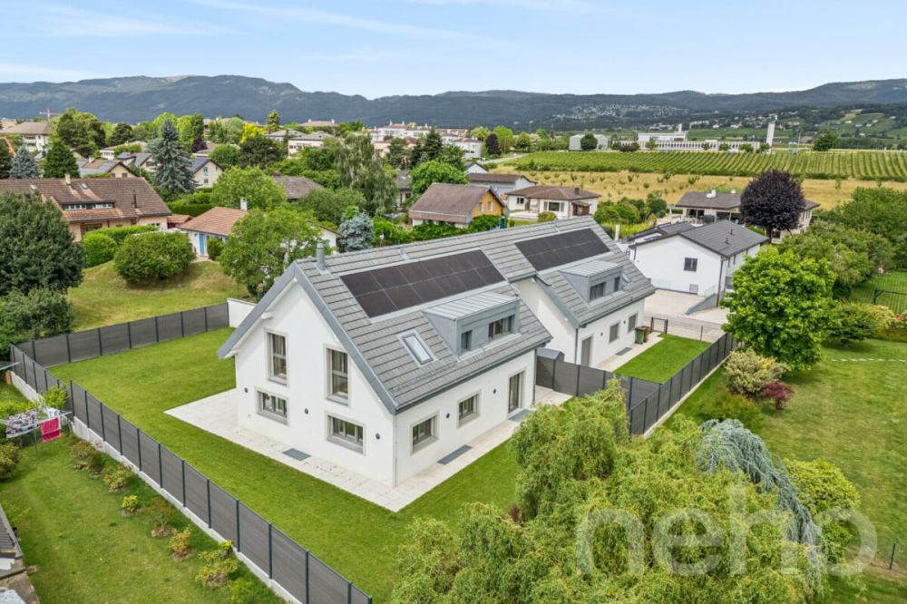 Maison jumelée neuve avec jardin, beaux volumes et finitions soignées -  Bild 3