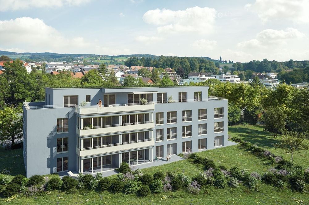 Exklusive 4.5-Zimmer-Neubauwohnung in Ballwil – stilvoll wohnen mit Alpenpanorama -  Bild 1