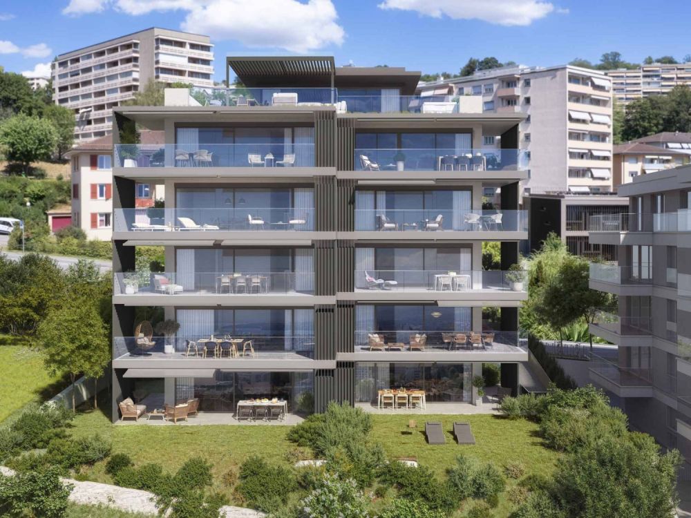 Magnifique logement neuf avec grand jardin et une belle vue ! -  Bild 1