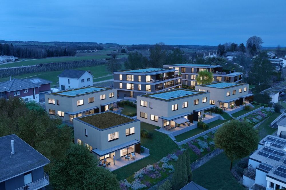 Familienwohnen mit Aussicht - grosszügiges 5.5-Zi. Doppel-Einfamilienhaus -  Bild 8