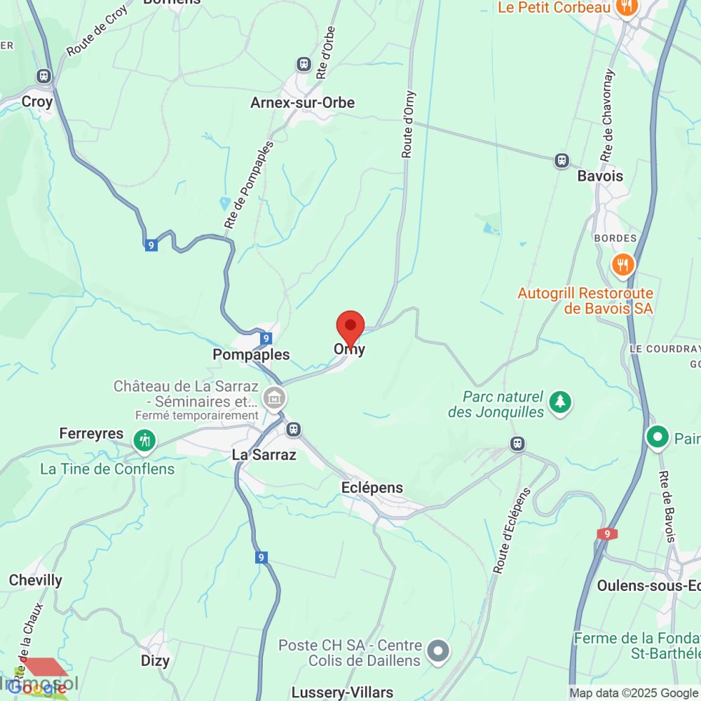 Orny - 4.5 pièces - Appartement Neuf avec Galetas - Immosol | Orny | Plan de situation