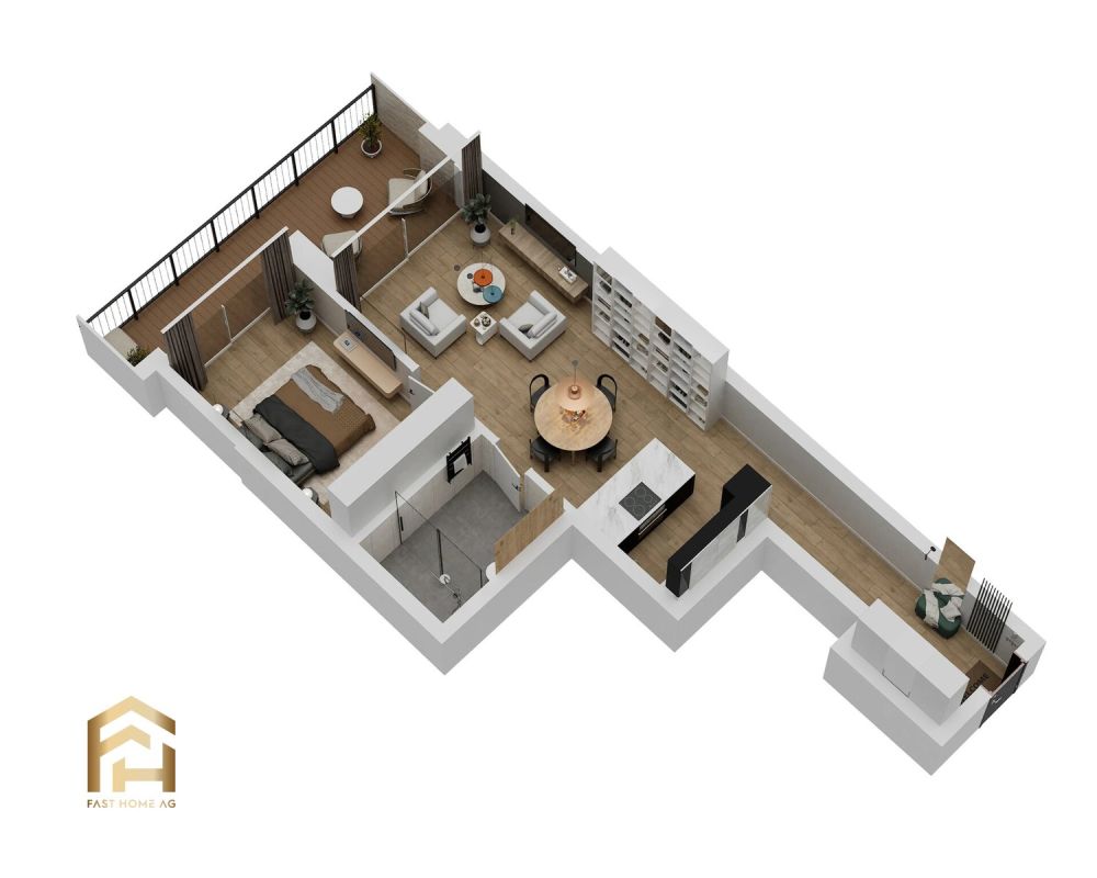 Erstbezug MFH Imbach 2.5 Zimmerwohnung -  Bild 4