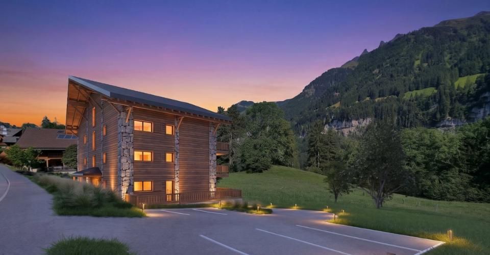Nouvel appartement 3.5 pièces à Champéry - Résidence Principale - Vente sur plans (lot 43) - Appartement 3.5 pièces - image - 4