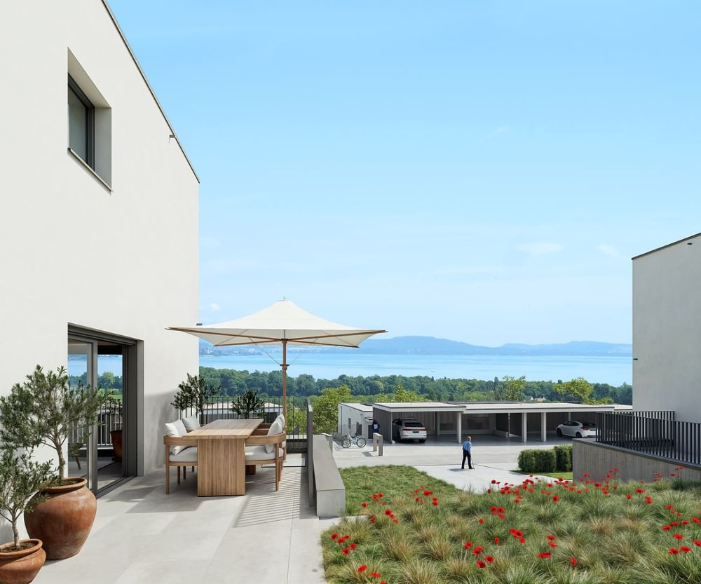 Villa mitoyenne contemporaine de 6,5 pièces. -  Bild 2