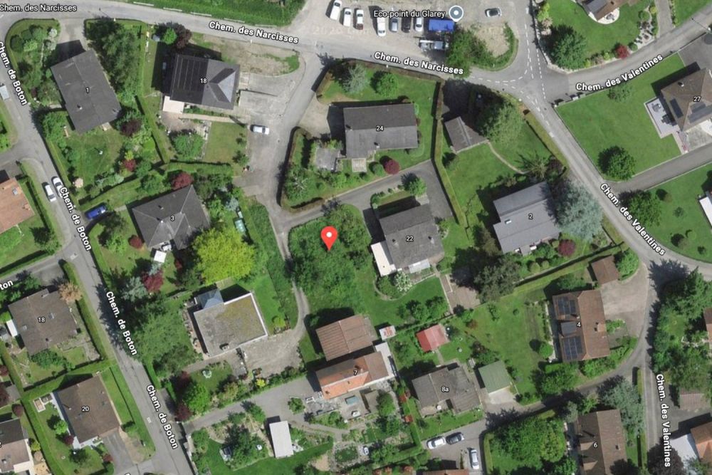 Villa en construction dans un quartier résidentiel - ossature bois -  Bild 2