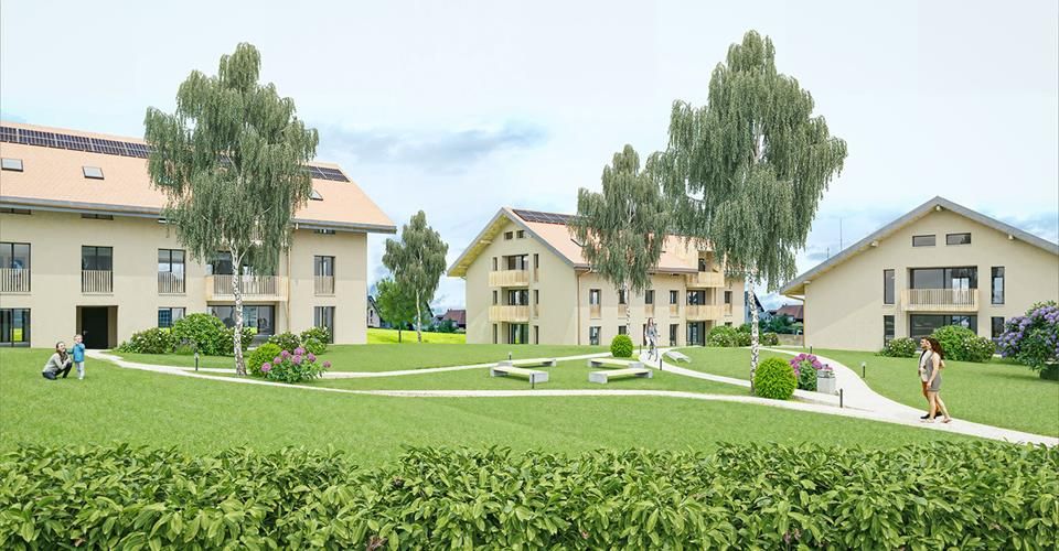 2.5 pièces avec terrasse et jardin dans PPE de 9 appartements - Appartement 2.5 pièces - image - 1