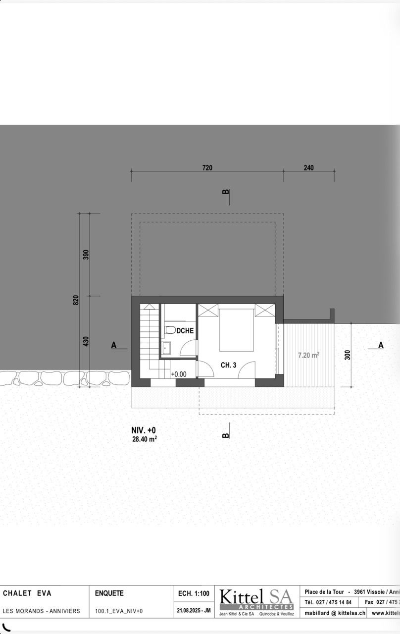 Chalet d'exception avec vue panoramique aux Morands - Niveau 0